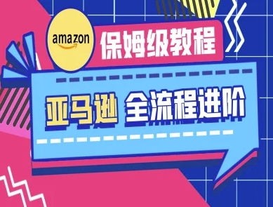 亚马逊保姆级全流程实操教程-跨境电商教程-网创库