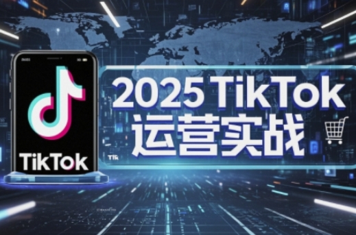 2025TikTok电商运营，掌握TikTok店铺运营核心技巧，实现低成本高转化-网创库